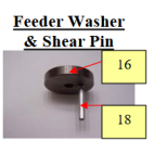 Patty-O-Matic 330A Feeder Washer and Shear Pin
